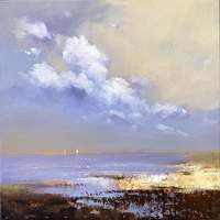 Jan Groenhart - Two sails on the horizon 