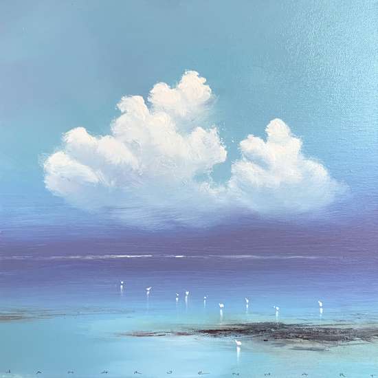 Jan Groenhart - Wolken en vogels
